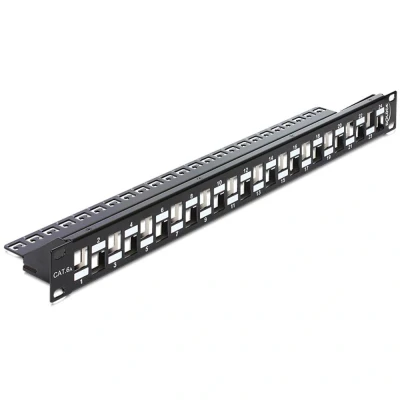 Afbeelding van Patch Paneel voor keystones 19&#039;&#039; 24 Poorts Delock