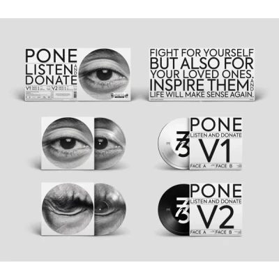 Afbeelding van Pone Listen and Donate (2 LPs)