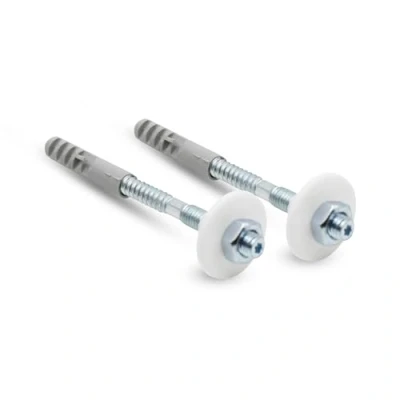 Afbeelding van DOJA Barcelona Spoelbak bevestigingsschroeven M8x100 2 pack Wastafelbevestigingsset, spoelbakbevestigingsschroeven, toiletbevestiging, reserveonderdelen bevestiging wastafel