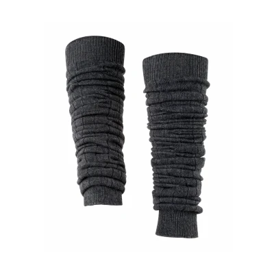 Afbeelding van ESPRIT Dames Beenwarmer Rib W LW Wol Dik gedessineerd 1 Paar, Grijs (Asphalt Melange 3180), ONESIZE