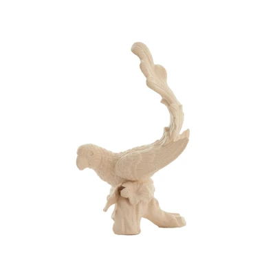 Afbeelding van Light &amp; Living Ornament BIRD 21.5x17x35cm Wit