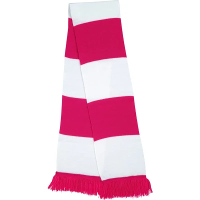 Afbeelding van Result Team Scarf R146X Fuchsia / White