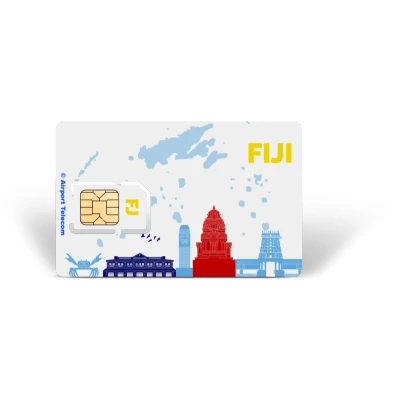 Afbeelding van Simkaart Fiji 3GB Data Prepaid Met Snel 4G/5G Internet En Bellen Op Reis In Australië Oceanië Airport Telecom
