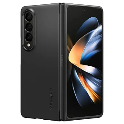 Afbeelding van Spigen Airskin Samsung Galaxy Z Fold4 Case (Black) ACS05103