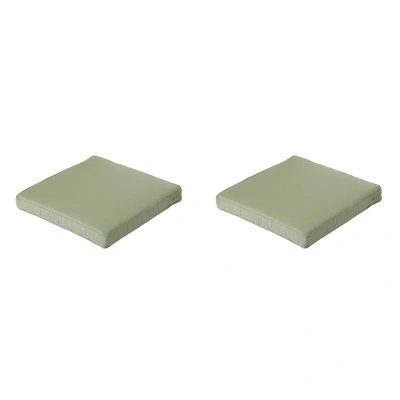 Afbeelding van Madison Lounge Profi Line Zitkussen Panama sage Ca. 60x60 cm Set van 2