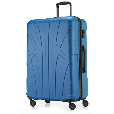 Afbeelding van Suitline grote harde koffer trolley, reiskoffer check in bagage, TSA, 76 cm, ca. 86 liter, 100% ABS mat grafiet