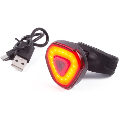 Afbeelding van Benson Fietslamp LED USB Oplaadbaar Regenwaterdicht Rood