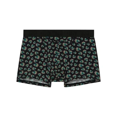 Afbeelding van HOM Dizzy boxer briefs H01 Black print mannen S