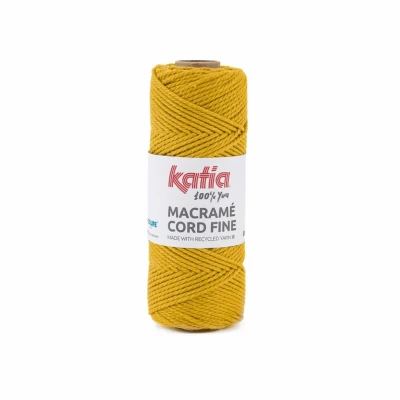 Afbeelding van Katia Macramé Cord Fine oker 208