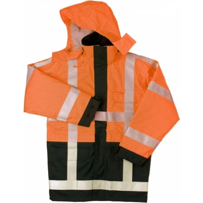 Afbeelding van SafeWorker Humber Parka En471 Rws Fr/as P Ol/car FLUOR ORANJE/MARINE, XL