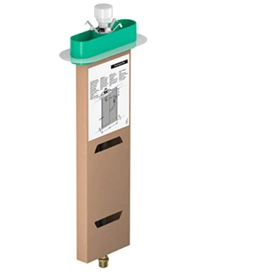Afbeelding van Hansgrohe sBox badrand en tegelrand basisset