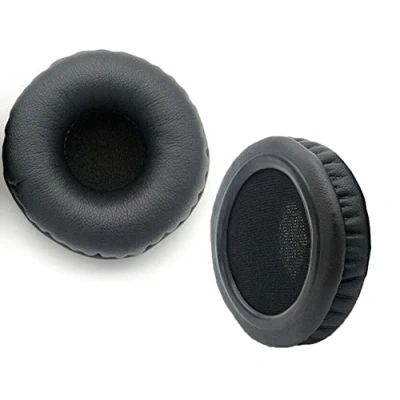 Afbeelding van HTINDUSTRY Premium oorkussens vervangende kussens compatibel met Sennheiser HD414 HD 414 Headset zachter Eiwit leder/geheugenschuim