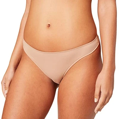 Afbeelding van SCHIESSER Invisible Lace (1 pack) dames string in maple kleur voor Maat: 36