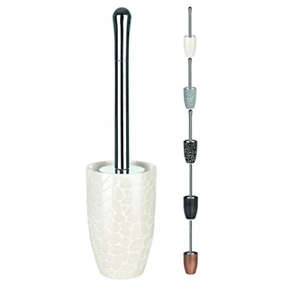 Afbeelding van Spirella Toiletborstel Met Houder Darwin Pebble Grijs/wit