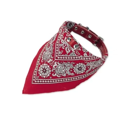 Afbeelding van Nobby Halsband met doek, rood L: 40 cm, 1 stuk