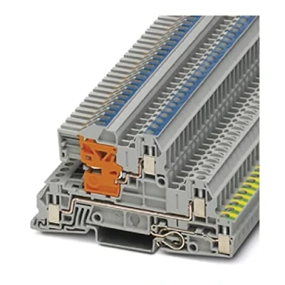 Afbeelding van Phoenix Contact UTI 2,5 PE/L/NT 3076028 Installatierandaardeklem Aantal polen: 5 0.2 mm² 4 Grijs 1 stuk(s)