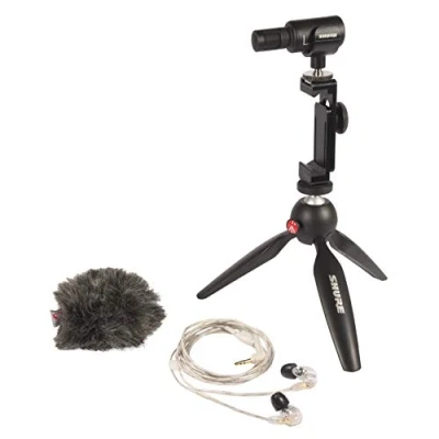 Afbeelding van Shure Digitale opnamekit met PGA58 microfoon, SRH240A hoofdtelefoon en MVi audio interface
