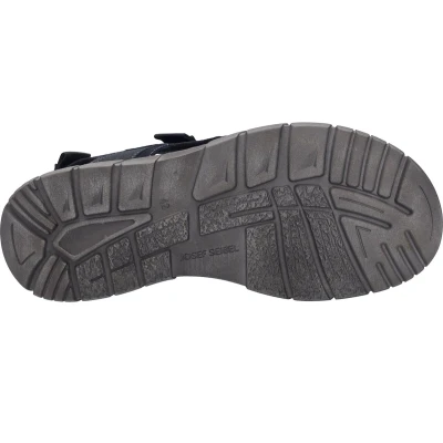 Afbeelding van Josef Seibel Outdoorsandalen, Heren, Maat: 46, Indigo kombi Leer