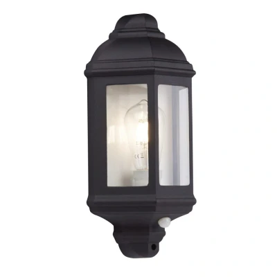 Afbeelding van Searchlight Muurlamp Class met bewegingssensor 280BK PIR