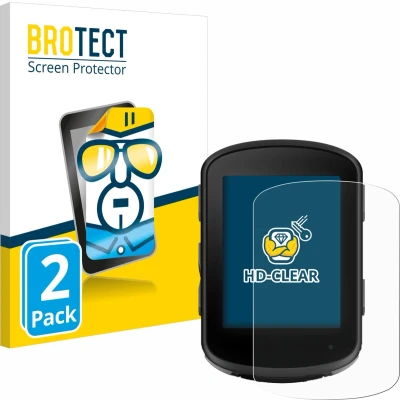 Afbeelding van BROTECT Screenprotector voor Garmin Edge 840 Solar Folie Beschermfolie transparant (2 Stuks)