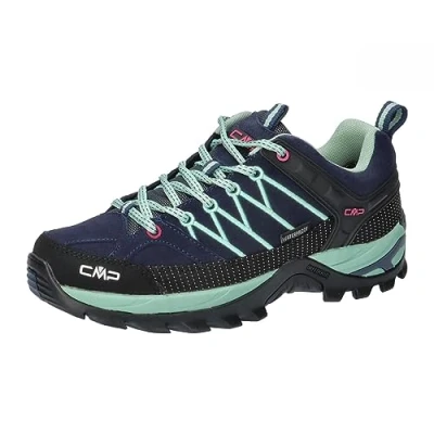 Afbeelding van CMP Rigel Low Wmn Trekking Schoenen Wp dames Wandelschoen, blauw Acqua, 40 EU