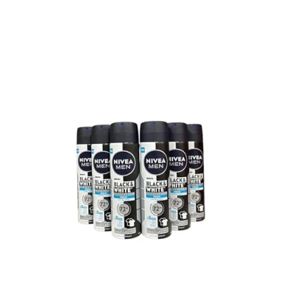 Afbeelding van 6x Nivea Black &amp; White Fresh Deospray 150ml kopen? Nu in de aanbieding bij