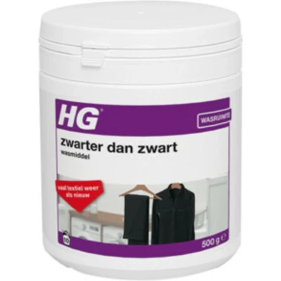 Afbeelding van 6x HG Zwarter Dan Zwart Wasmiddel 500 gr