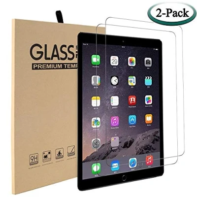 Afbeelding van [2 Stuks] MadeRy Gehard Glas Screenprotector voor iPad 2018 &amp; 2017 9.7&quot; / Pro Air 2 Air. (For A1893 A1954 A1822 A1823 A1673 A1674 A1675 A1566 A1567 A1474 A1475 A1476)