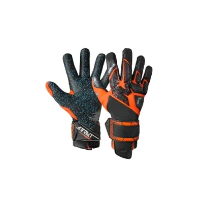 Afbeelding van Reusch Attrakt Fusion Carbon Keepershandschoenen, Maat: 10.5, Black shocking orange