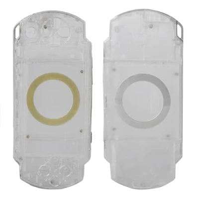 Afbeelding van Volledige Behuizing Case Cover Kit voor PSP 1000, Vervanging Shell Set met Knoppen 1000 Vervangende Shell(Transparant)