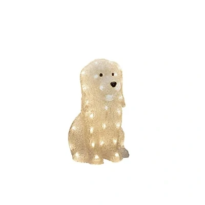 Afbeelding van Hond led kerstverlichting buiten en binnen 40 lampjes 31 x 26