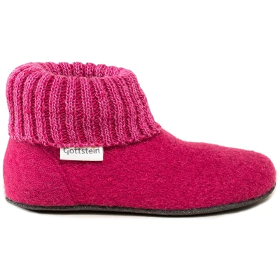 Afbeelding van Gottstein Pantoffels voor kinderen, Maat: 23, Raspberry Wol