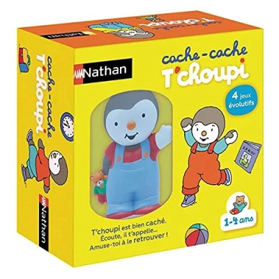 Afbeelding van Bordspel Nathan T&#039;choupi Hide and Seek (FR)