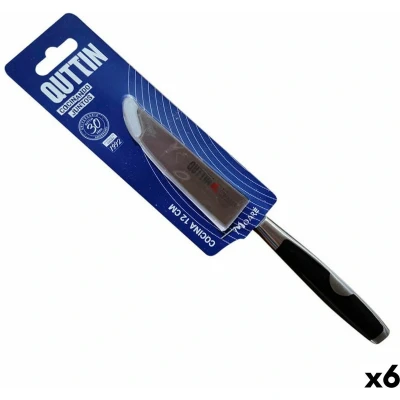 Afbeelding van Keukenmes Quttin Moare Roestvrij staal 2,5 mm (6 Stuks) (12 cm)