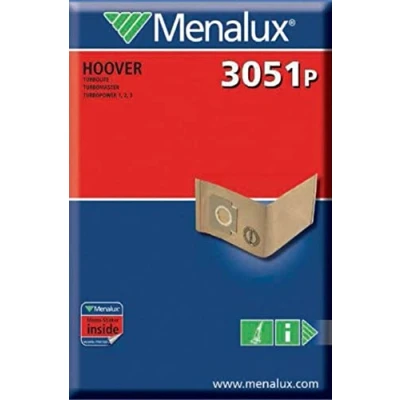 Afbeelding van Stofzuigerzakken TBV Hoover PurePower H20 *5 stuks* (Menalux 3050p)