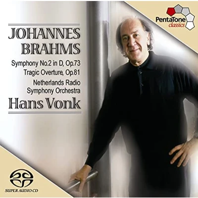 Afbeelding van Netherlands Radio Symphony Orchestra, Hans Vonk Brahms: No.2 &amp; Tragic Overture (Super Audio CD)