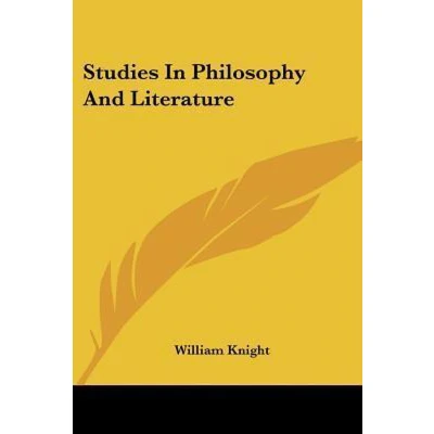 Afbeelding van Studies in Philosophy and Literature