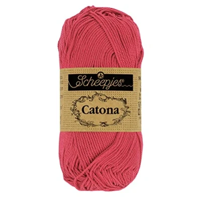 Afbeelding van Scheepjes Catona 258 Rozenhout Garen 20x25g