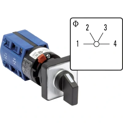 Afbeelding van Kraus &amp; Naimer CG4.A231.FS2 Wisselschakelaar 10 A 3 x 60 Grijs, Zwart 1 stuk(s)
