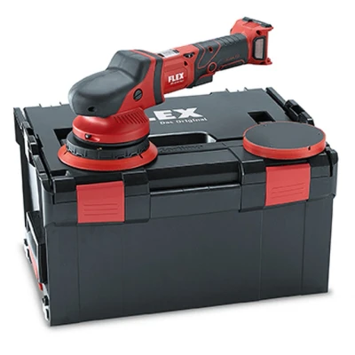 Afbeelding van FLEX XFE15 15018.0 EC/5.0 Accu Excentrische Polijstmachine 150mm in koffer zonder accu&#039;s en oplader