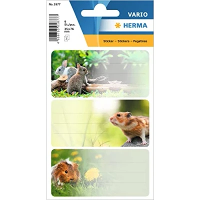 Afbeelding van Herma, Labels, Schoollabels Knaagdieren