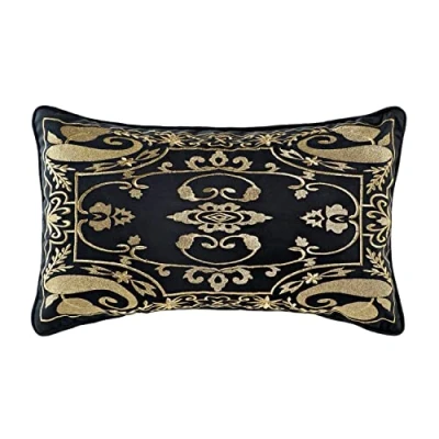 Afbeelding van Kussen DKD Home Decor Zwart Polyester Arabisch (50 x 10 30 cm)