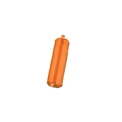 Afbeelding van Juscha Ju 43141 Pennenetui Alassio Echt Leer Oranje 21X6Cm