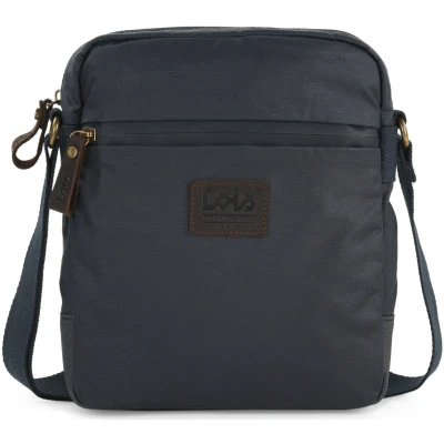 Afbeelding van Lois Crossbody Bag Heren, Schoudertas Dames, Schoudertas, Shoulder Man, Stijlvol en Veelzijdig 307820, Marine