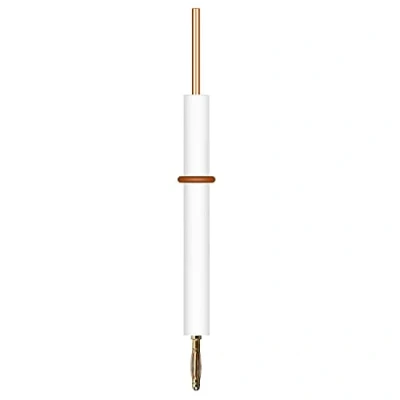 Afbeelding van stonylab Elektrode Houder Terminal, PTFE Staaf voor Lichaam met Plastic Beschermende Mouw Klem Terminal Elektrochemische Accessoires