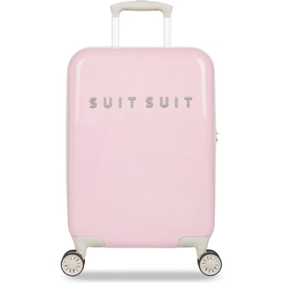 Afbeelding van SUITSUIT Fabulous Fifties Handbagage koffer met 4 wielen 55 cm 33L Roze Pastel