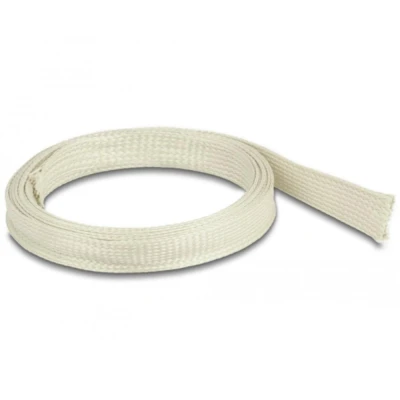 Afbeelding van Delock Geflechtschlauch aus Nomex Fasern 2 m x 15 mm weiß