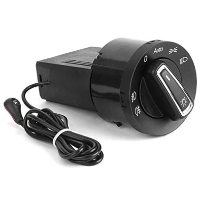 Afbeelding van koplamp schakelaar, GearPrice auto lichtschakelaar schakelknop besturingsschakelaar lichtsensormodule voor MK4 B5 1C0941531 3BD941531 3BD941531A