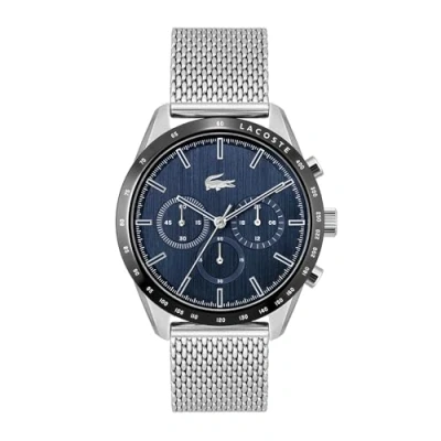 Afbeelding van Lacoste Herenhorloge Zilver 42 mm