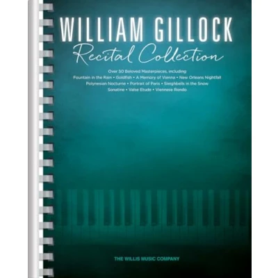 Afbeelding van William gillock recital collection piano: Intermediate to Advanced Level